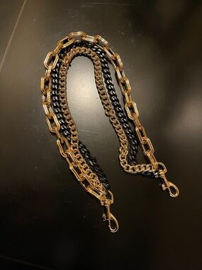 New Triple Chain Strap Bag Charm